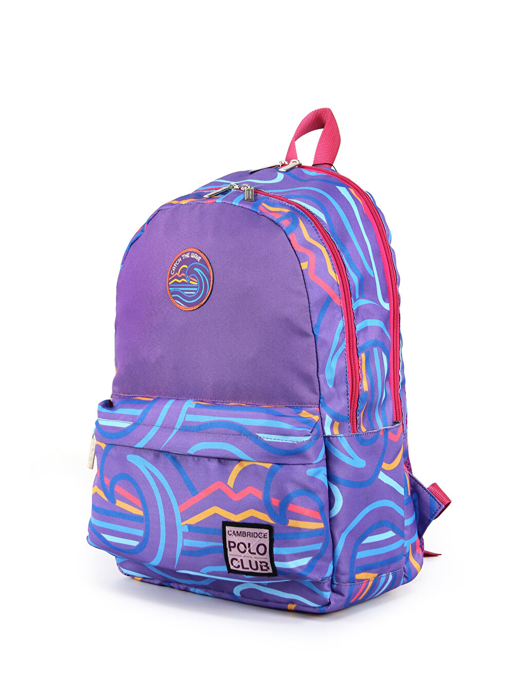 Wave Çift Ana Bölmeli Unisex Çocuk İlkokul Çantası-1