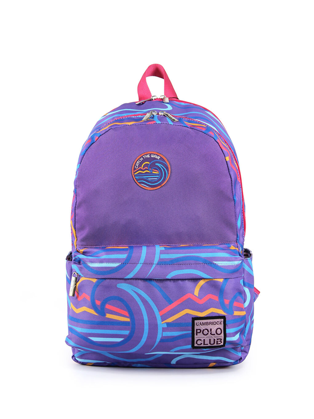 Wave Çift Ana Bölmeli Unisex Çocuk İlkokul Çantası-4