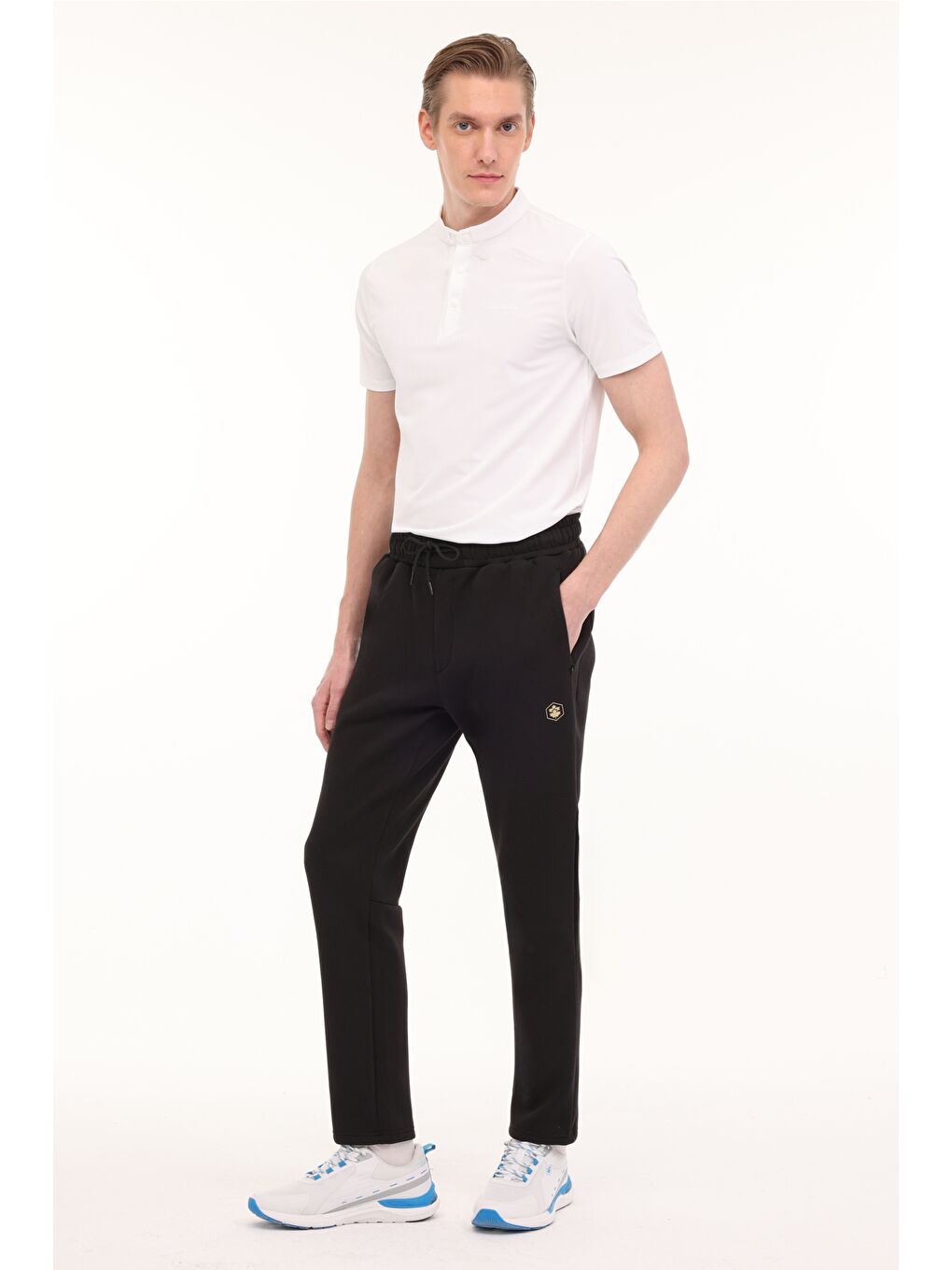 ML ZOME 22ITL-GD14 4PR Siyah Erkek Eşofman Altı-2