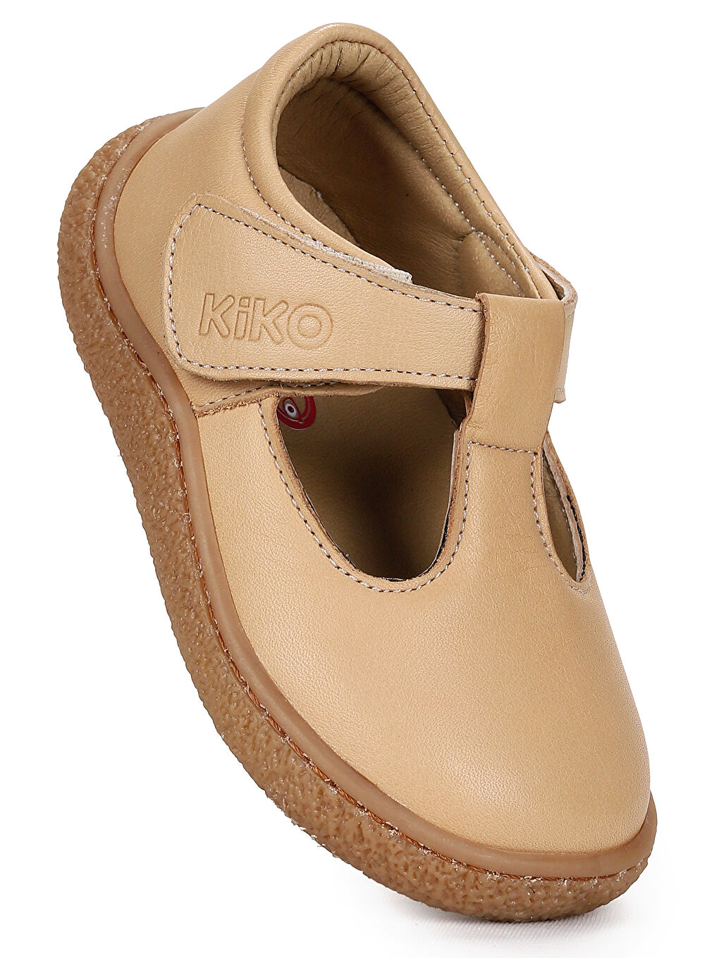 Kahverengi Lija %100 Deri Günlük Kız Bebek Babet Ayakkabı