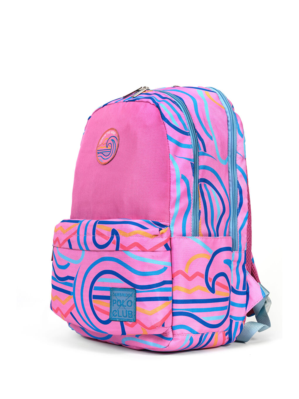 Wave Çift Ana Bölmeli Unisex Çocuk İlkokul Çantası-1