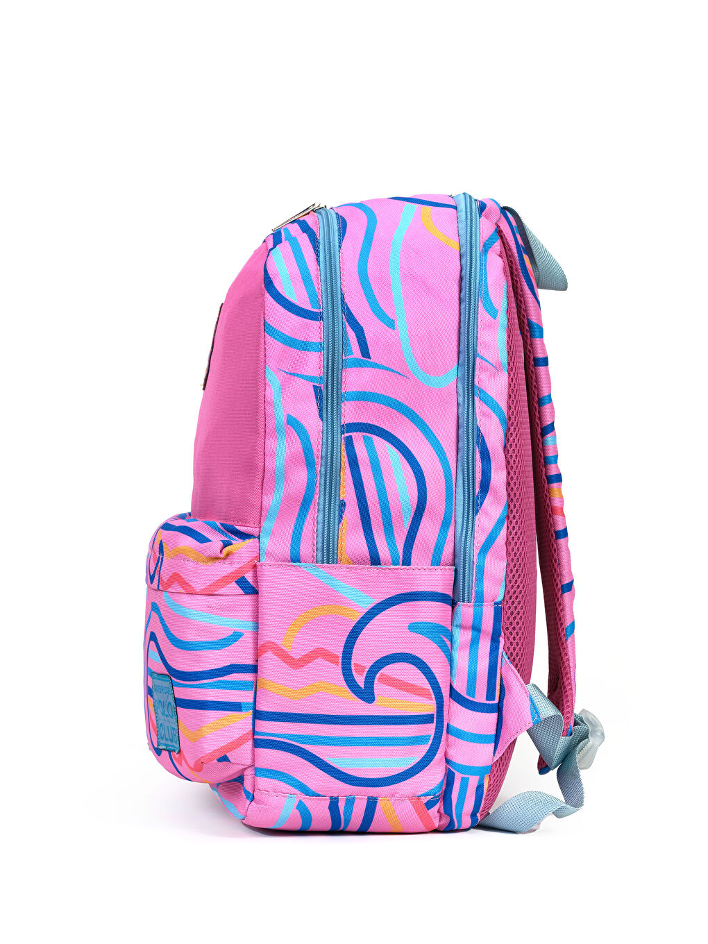 Wave Çift Ana Bölmeli Unisex Çocuk İlkokul Çantası-2