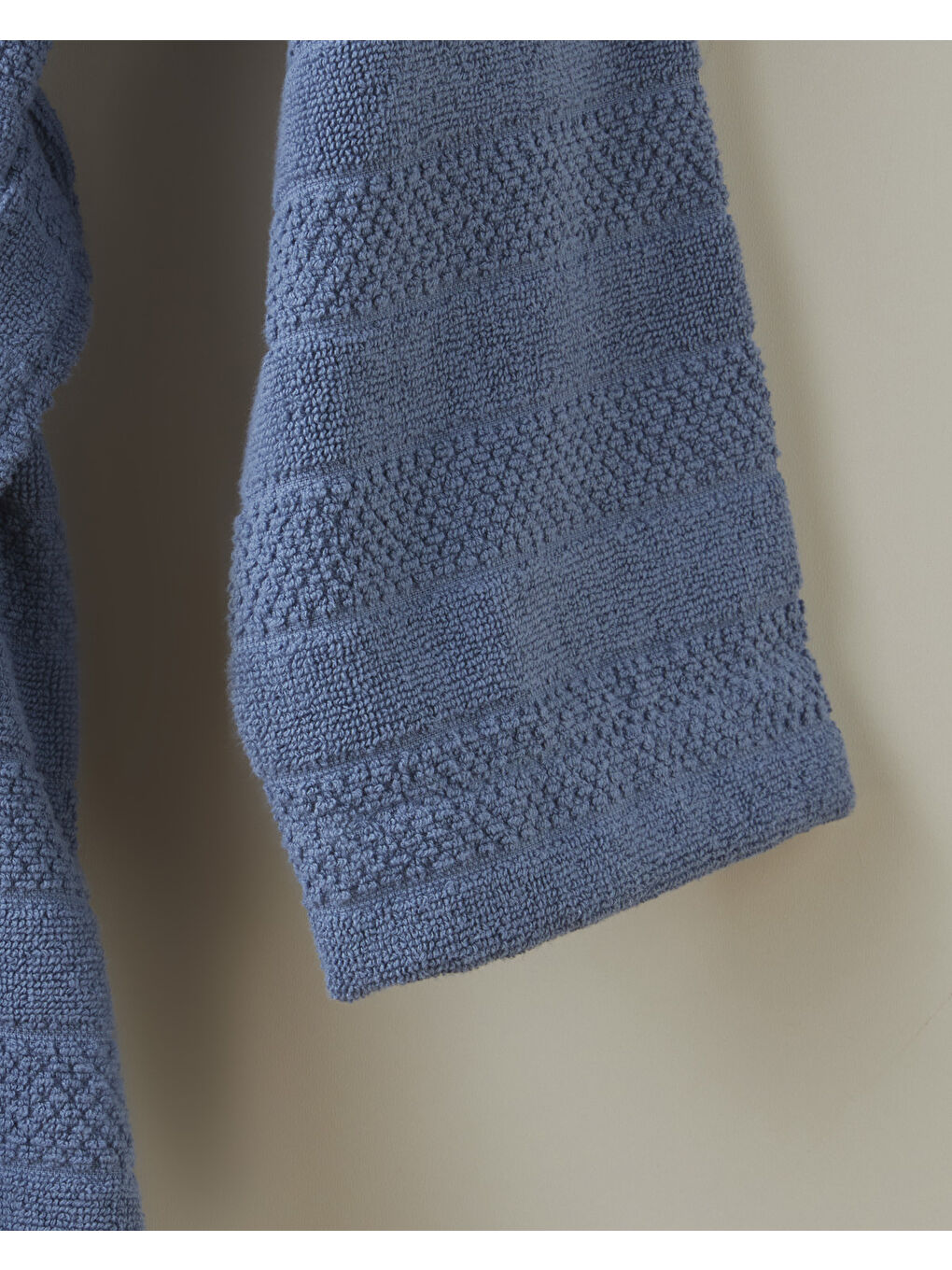 Sandy Stripe Pamuk Bornoz S-M Lacivert-2