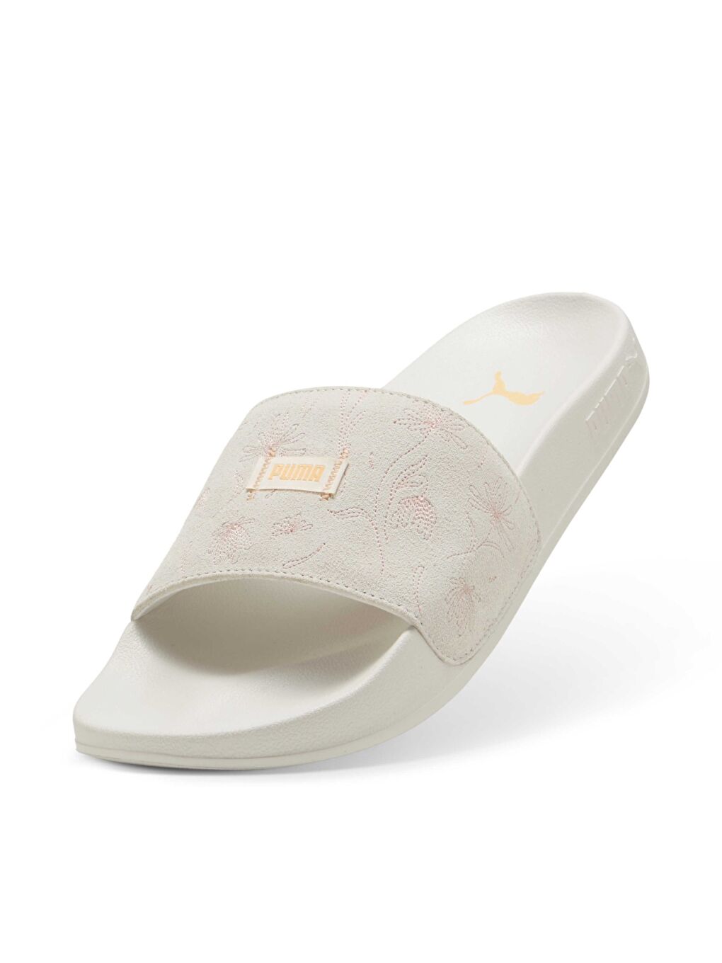 Leadcat 2.0 Crafted Flowers Kadın Beyaz Terlik-2