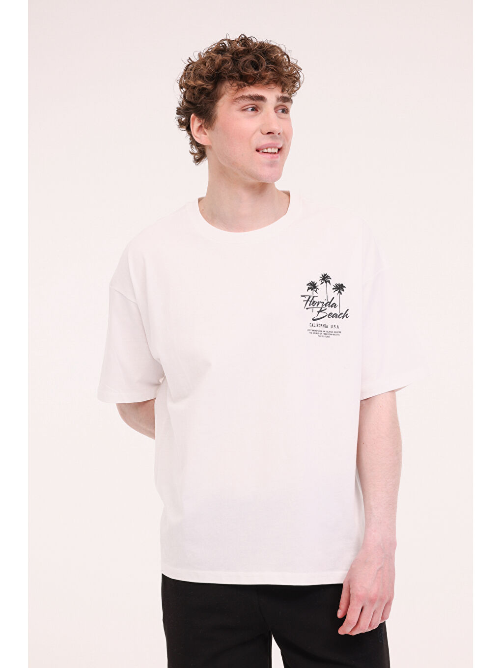 ML GETA 11HL112 5PR Beyaz Erkek Kısa Kol T-Shirt