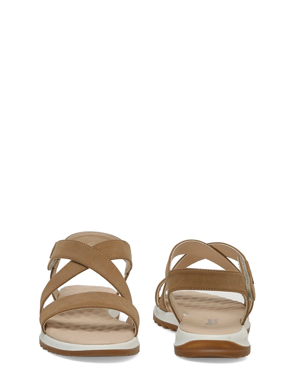 Kahverengi 321822.Z 4FX CAMEL. Kadın Spor Sandalet-4