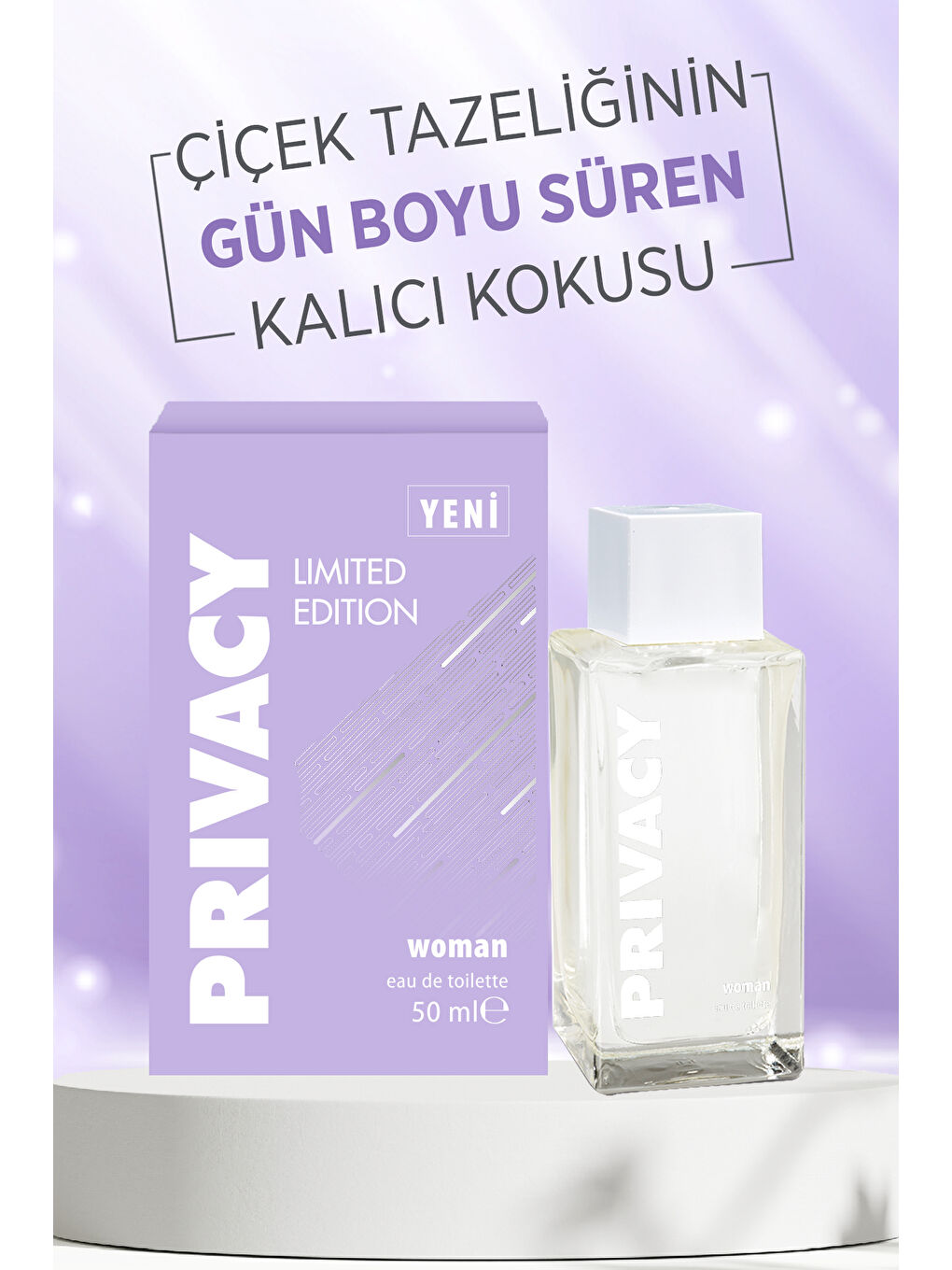 Privacy Women Limited Edition Edt Parfüm 50ml Online Özel & Emotion Detox Floral Dedodorant 3x150ml - 3