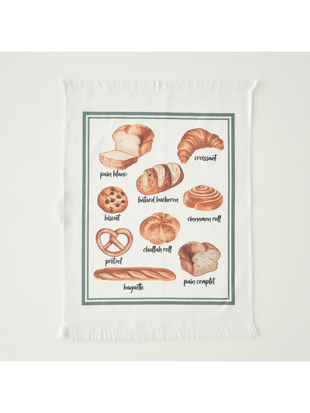 Happiness Pamuklu Kurulama Bezi 2'li Yeşil (40x50 cm)-1