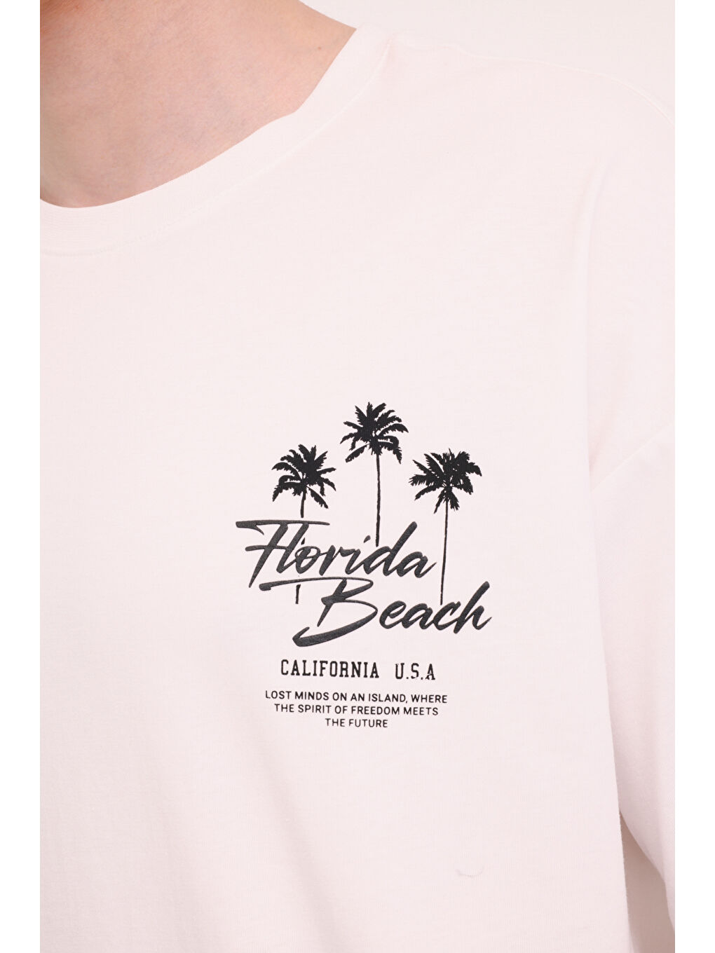 ML GETA 11HL112 5PR Beyaz Erkek Kısa Kol T-Shirt-3