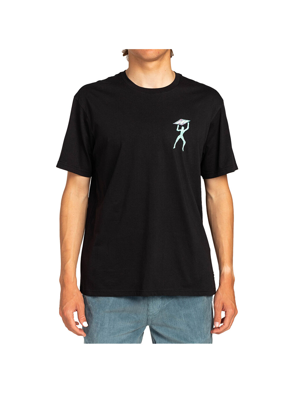 Spiral Ss Erkek Siyah Tişört