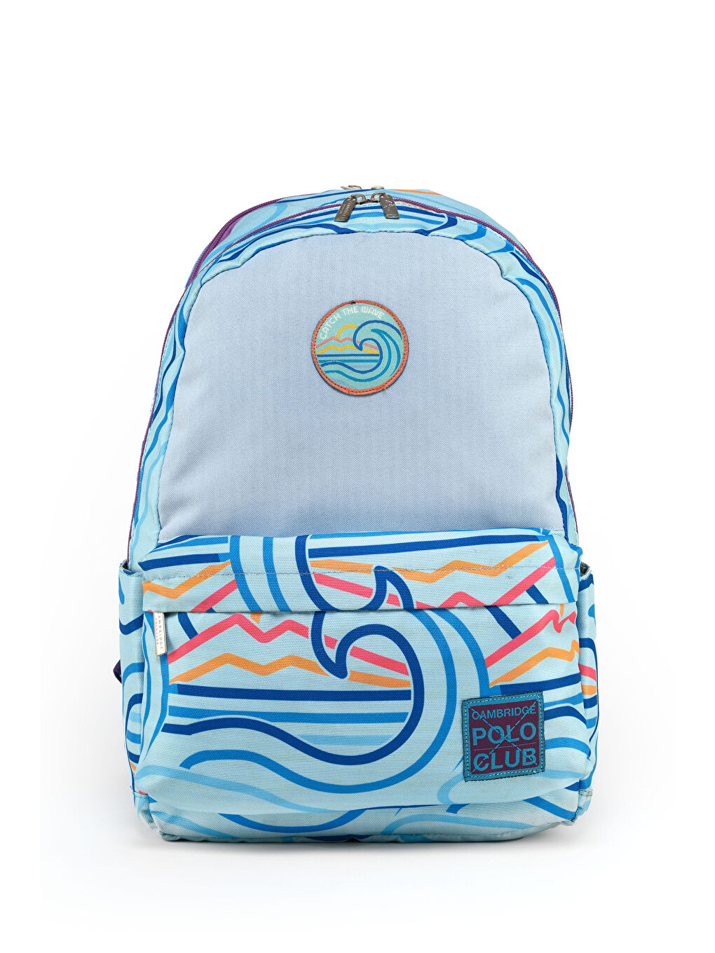 Wave Çift Ana Bölmeli Unisex Çocuk İlkokul Çantası