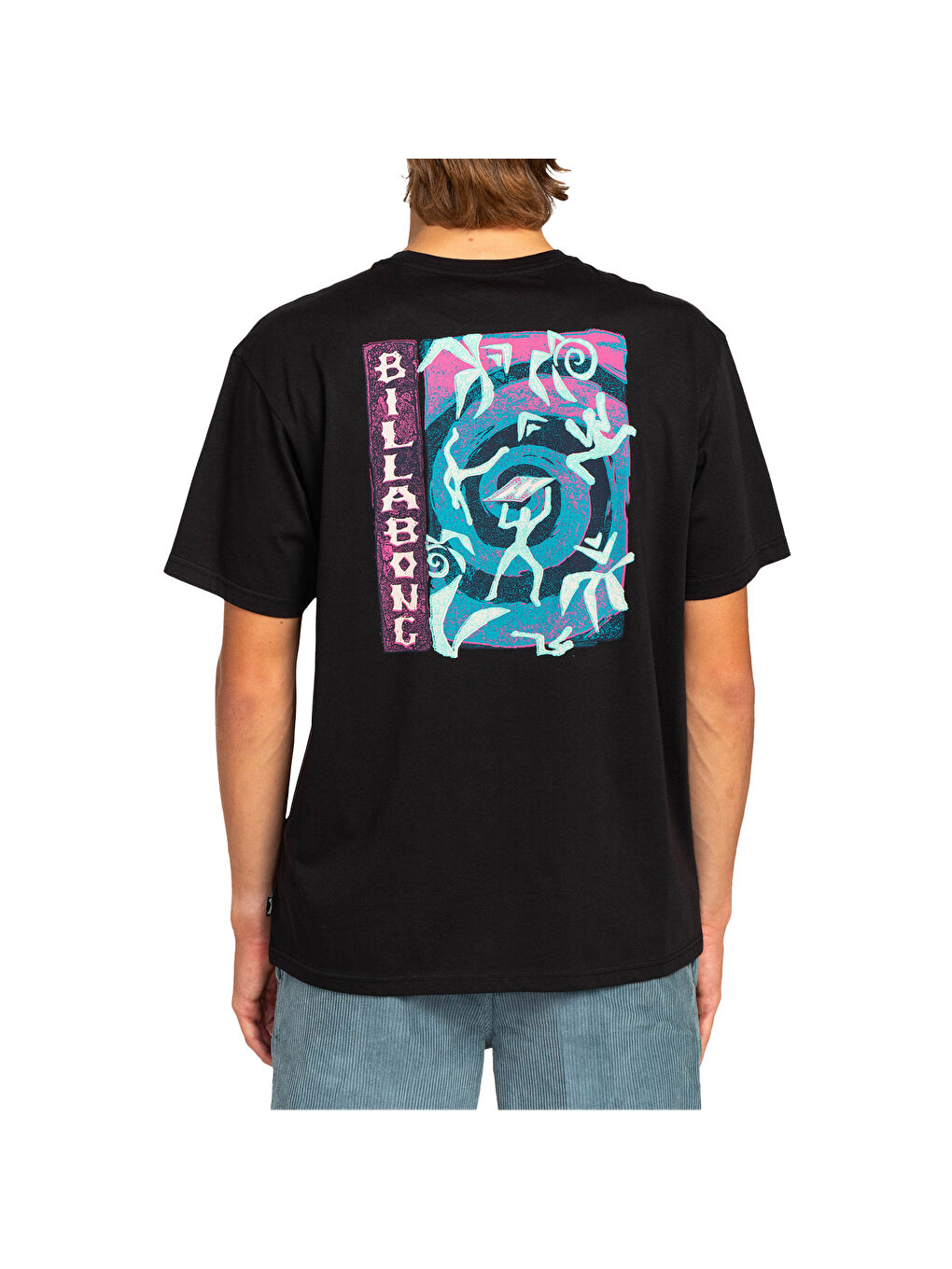 Spiral Ss Erkek Siyah Tişört-3