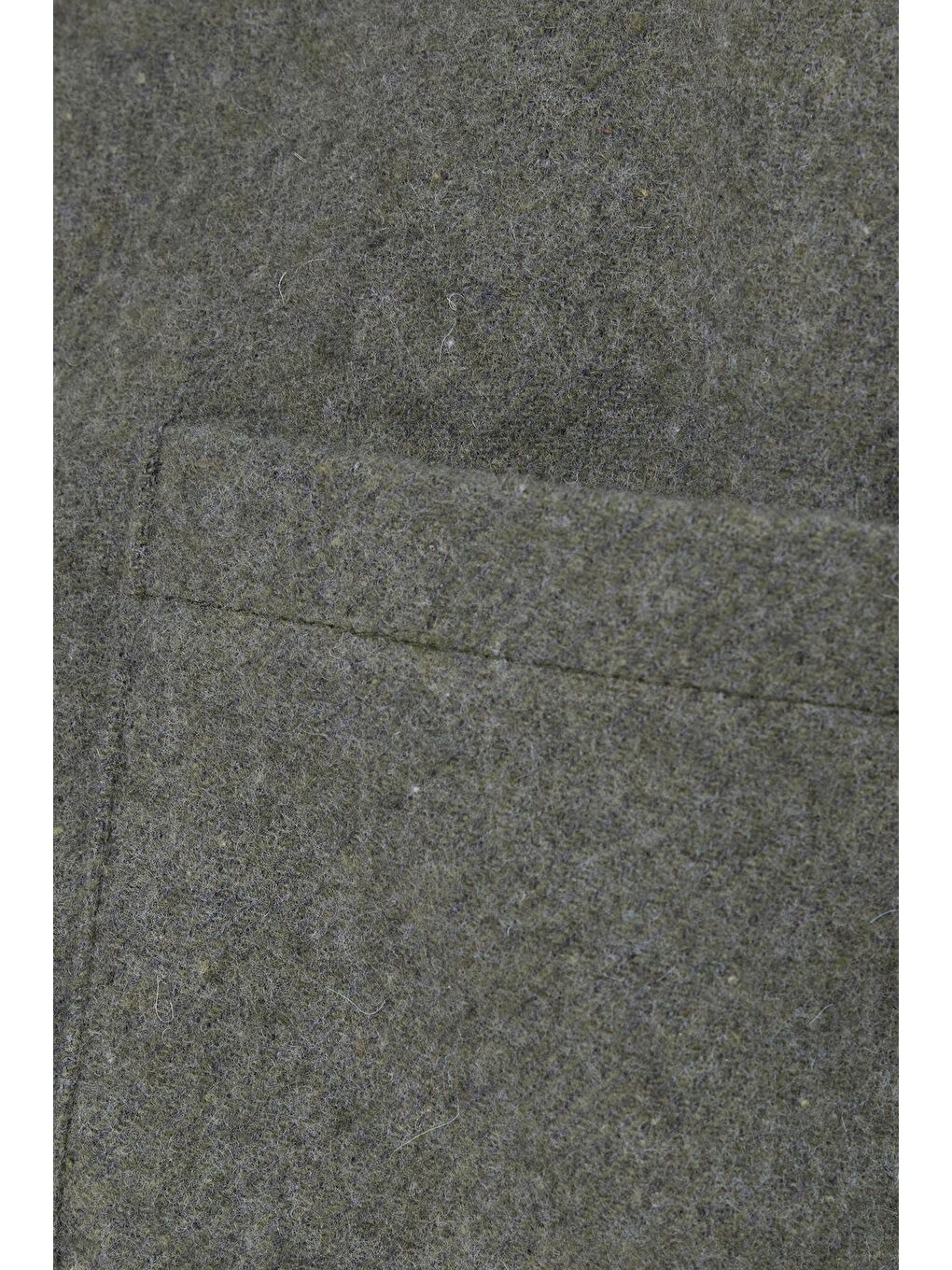 Erkek Regular Fit Klasik Kesim Düz Cepli Haki Oduncu Gömlek-5