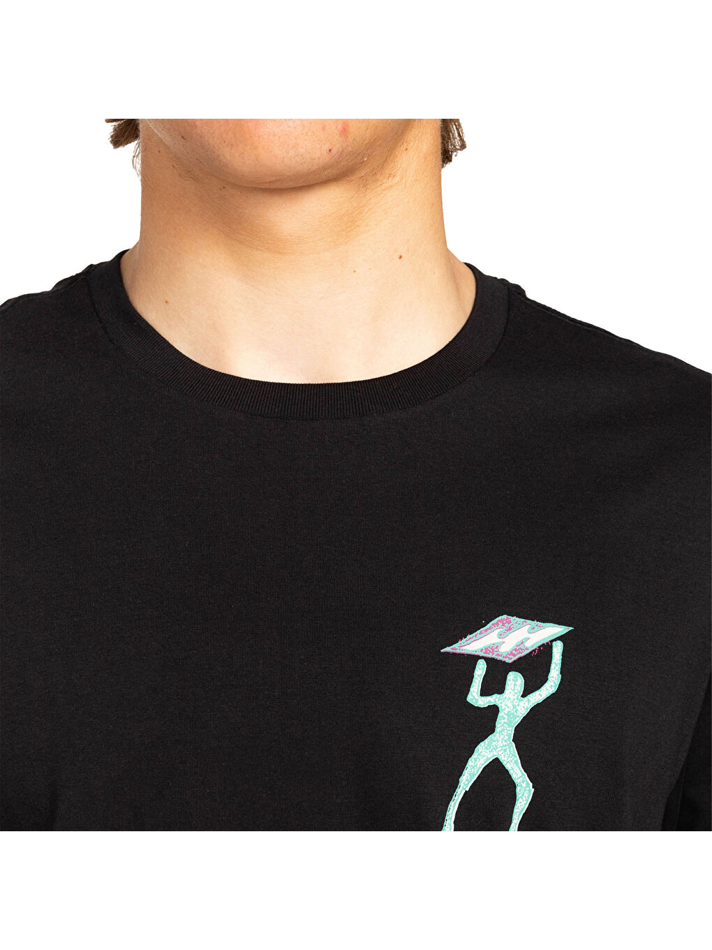 Spiral Ss Erkek Siyah Tişört-6