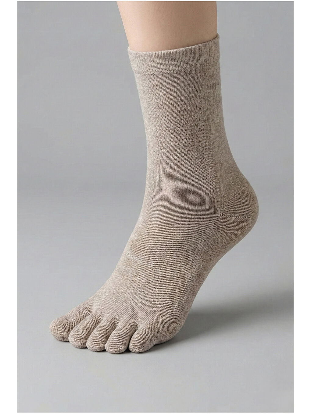 Siyah Bambu Parmaklı 3'lü Paket Çorap | Koku ve Mantar Önleyici | Ter Emici | Kokulu COKRENKLI-3