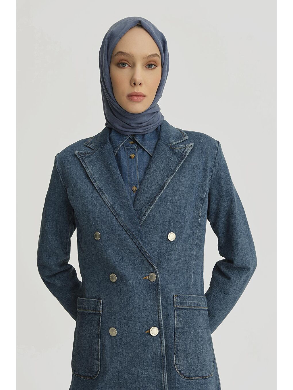 Mavi Blazer Denim Ceket 25Yd9121 İndigo-3