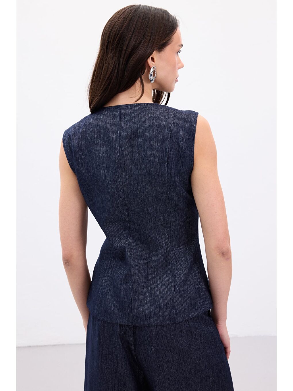 Livia Yelek - Lacivert-7