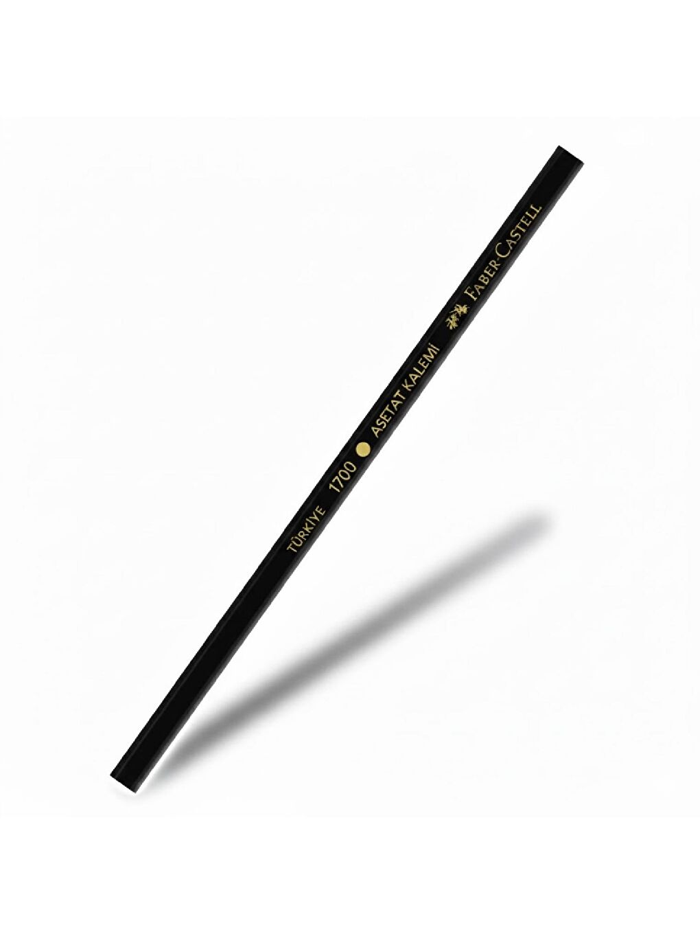 1700 Kurşun Asetat Kalemi Siyah 12 Adet-1
