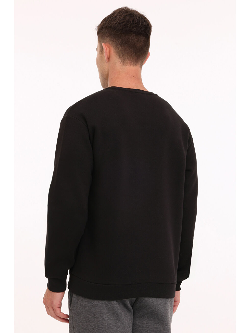 Kinetix MB SN390 C SW 4PR Siyah Erkek Sweatshirt - 1