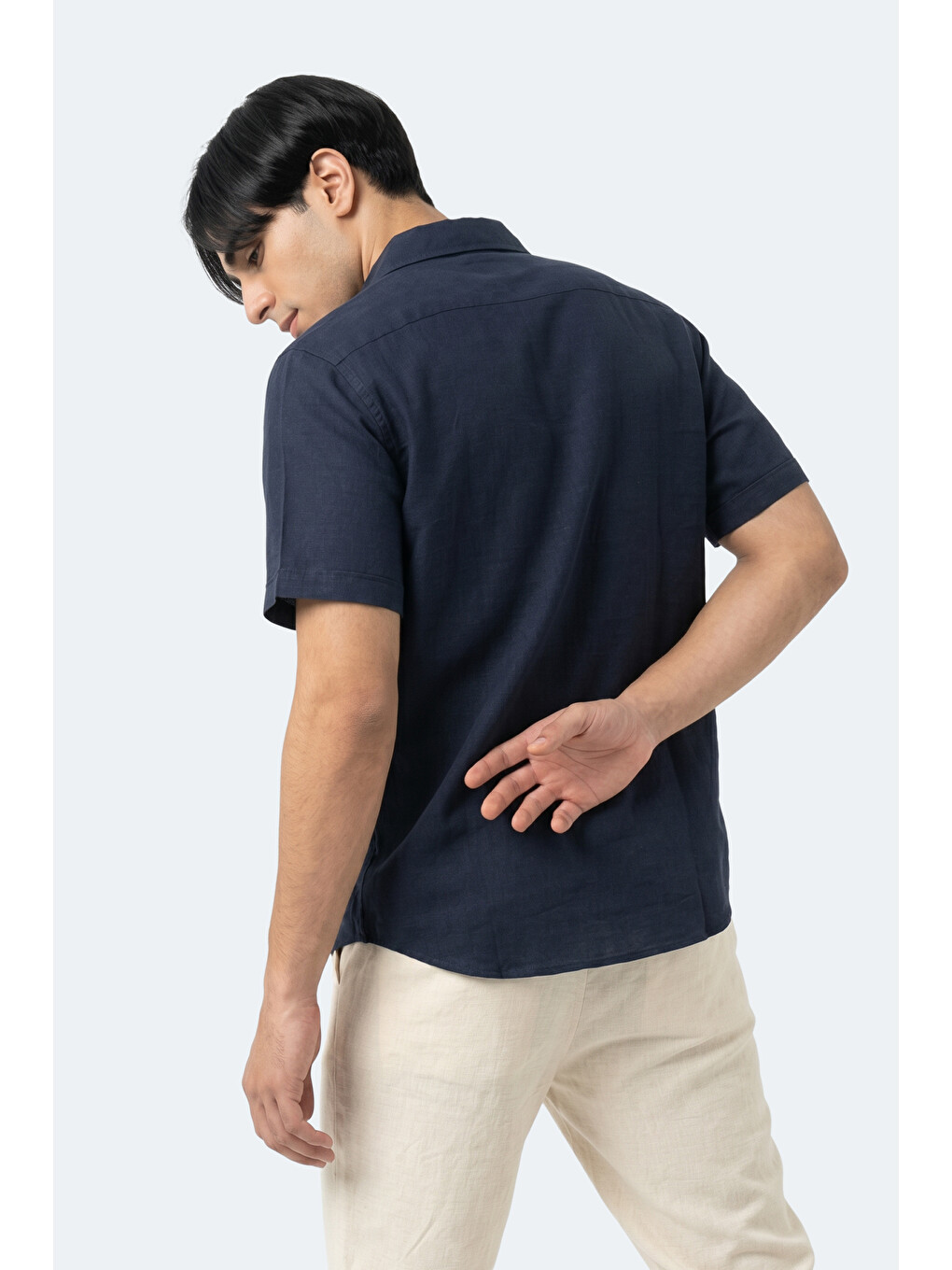 İndigo KIRTIDA Erkek Indigo Gömlek-5