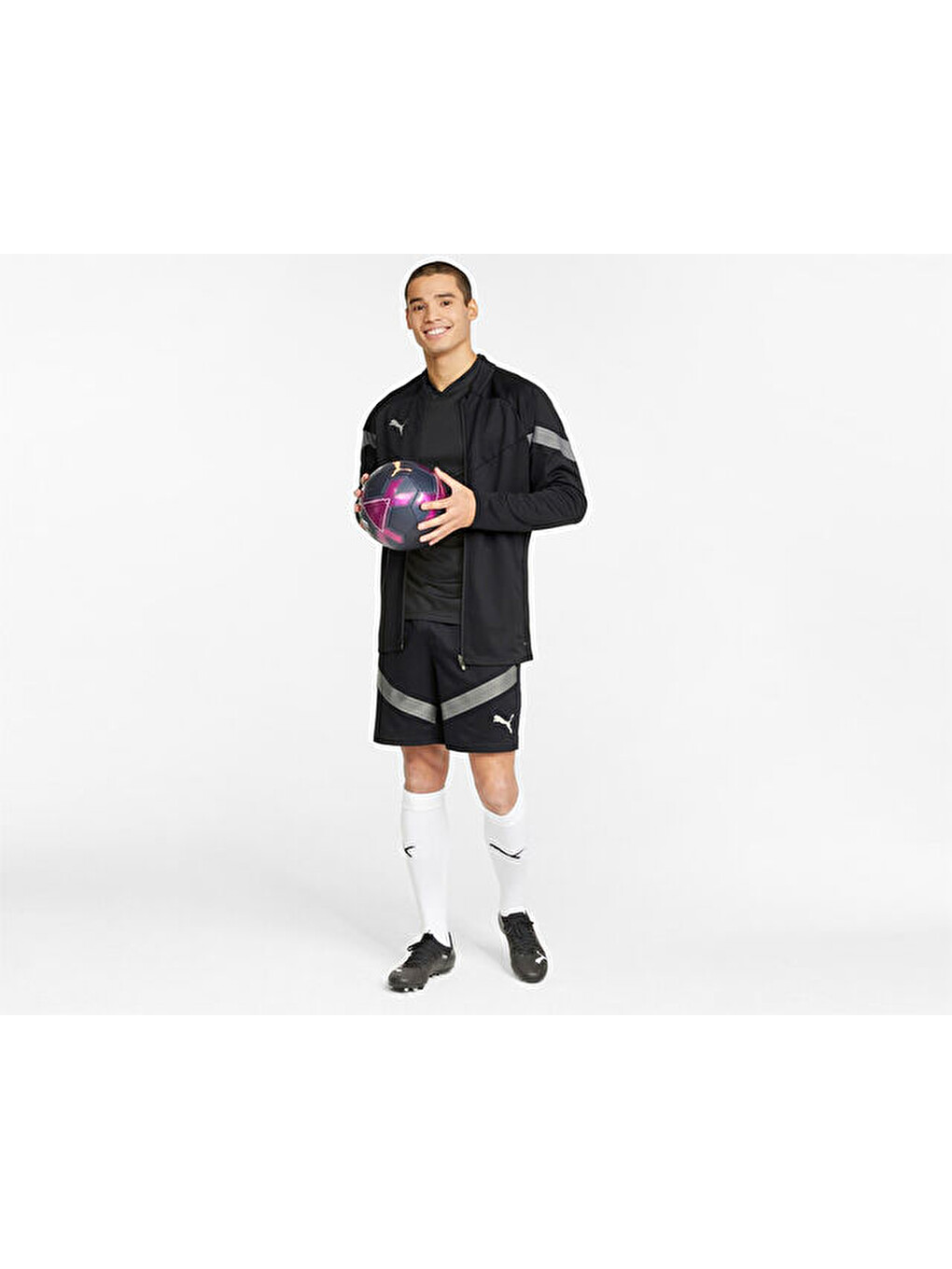 Teamfinal Training Jacket Erkek Futbol Antrenman Ceketi 65737803 Siyah-4