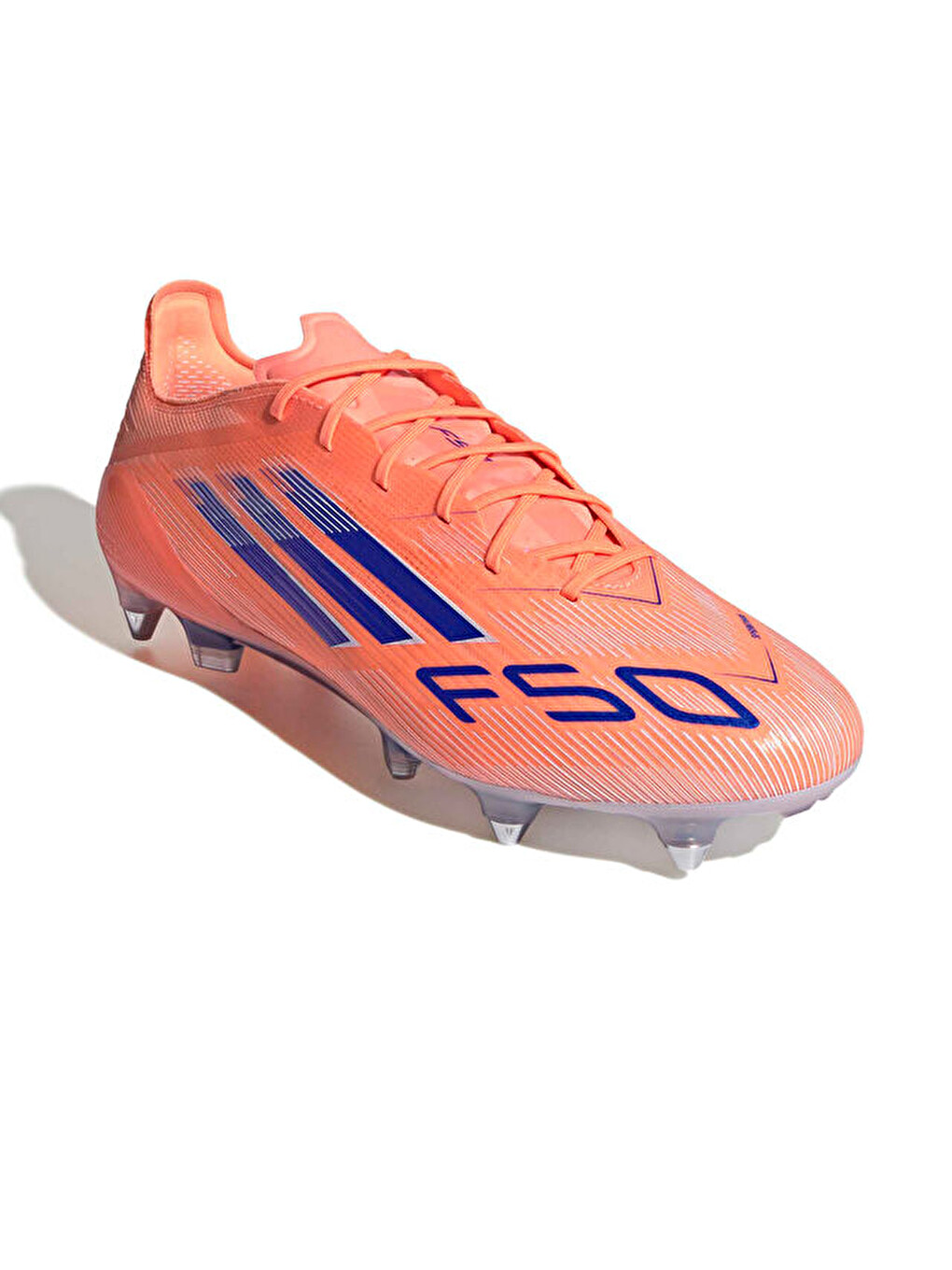 F50 Elite Sg Erkek Islak / Yumuşak Çim Zemin Kramponu Jh7631 Turuncu-2