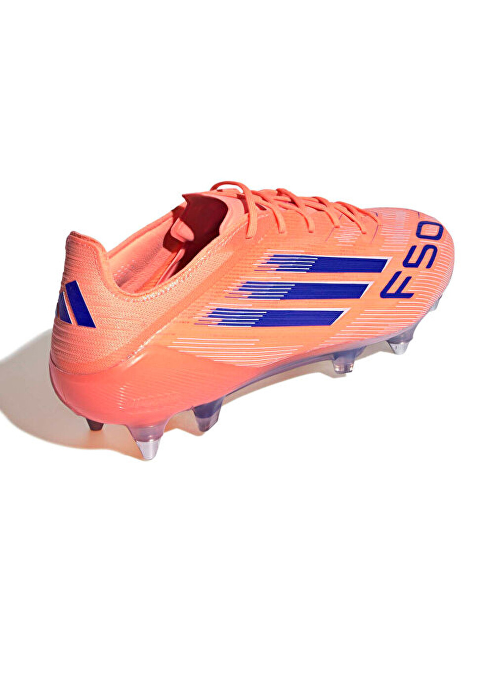 F50 Elite Sg Erkek Islak / Yumuşak Çim Zemin Kramponu Jh7631 Turuncu-4