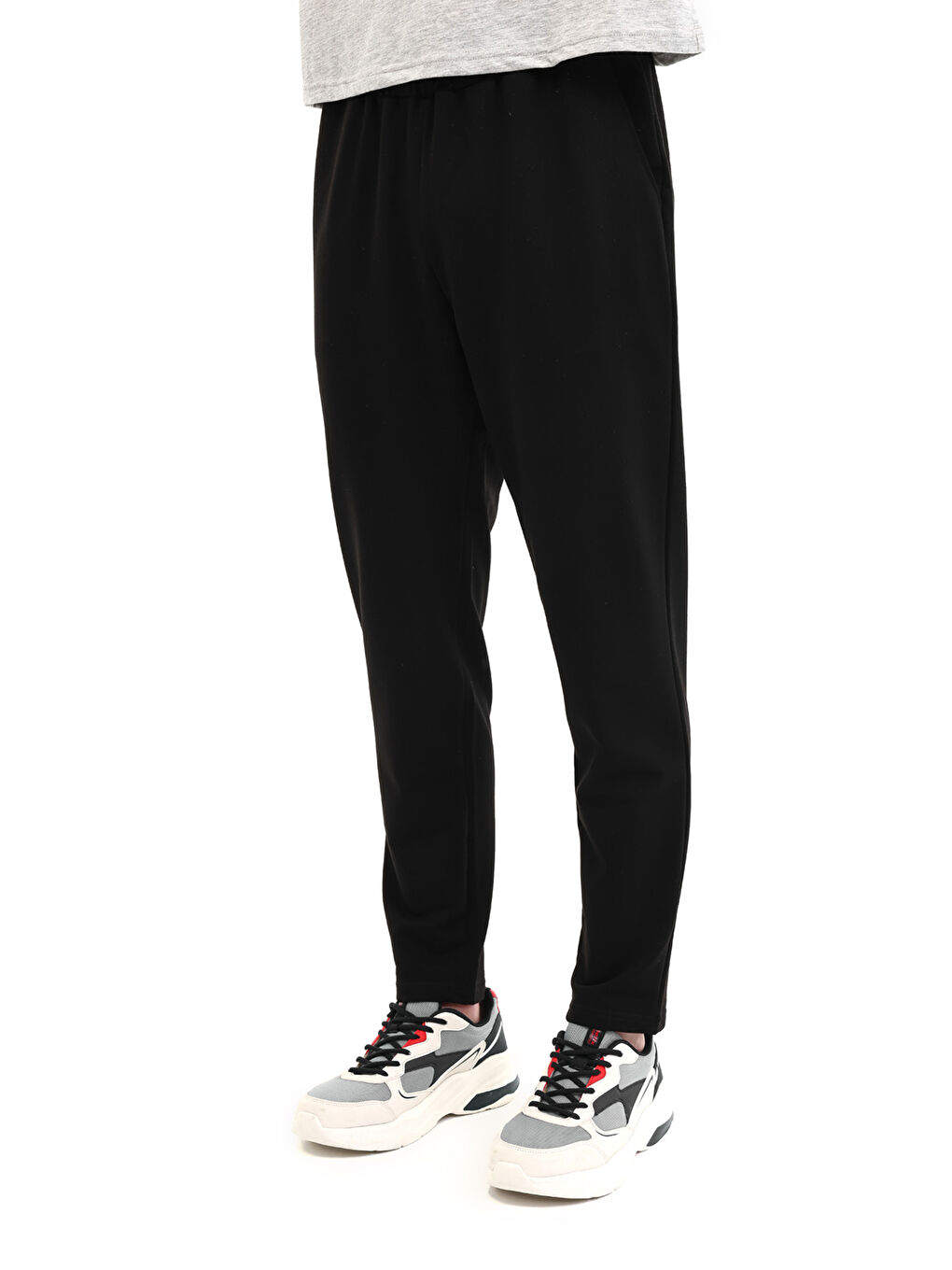 MB SN89 TP 5PR Siyah Erkek Eşofman Altı