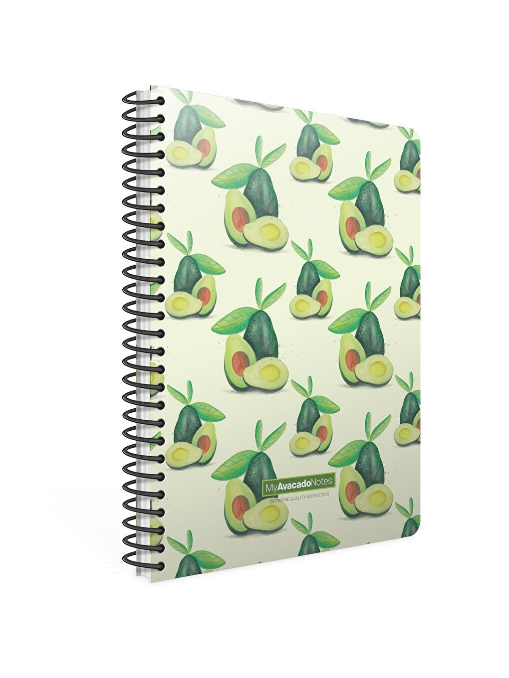 Gıpta Avocado Karton Kapak Spiralli Not Defteri A6 48 Yaprak Çizgili (5997) - 3