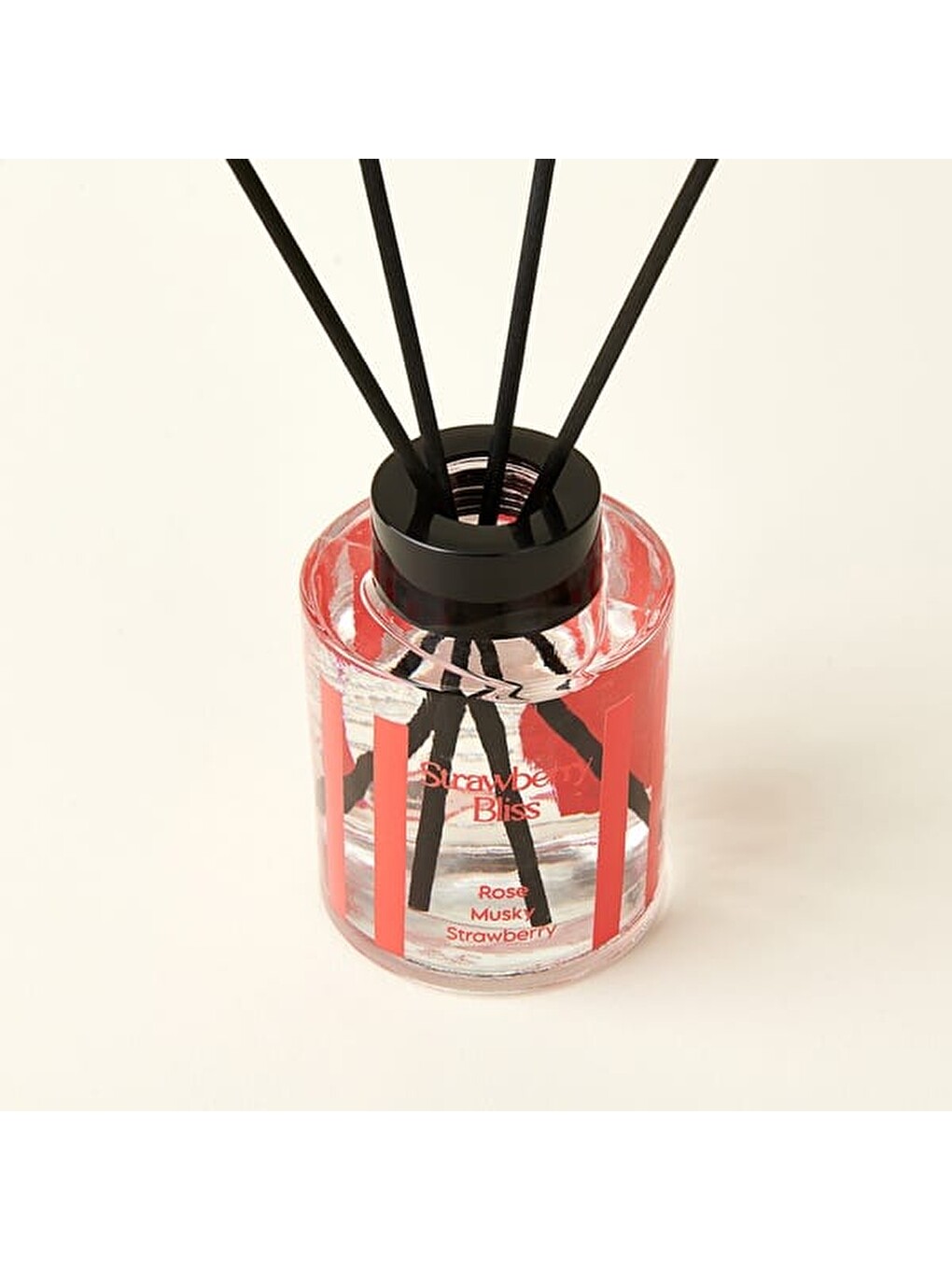 Karışık Deco Strawberry Bliss Oda Kokusu - Şeffaf - 110 ml-1