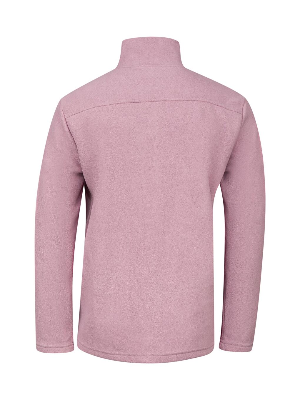 Mor Larry Erkek Tam Fermuarlı Polar Sweatshirt Lila-3