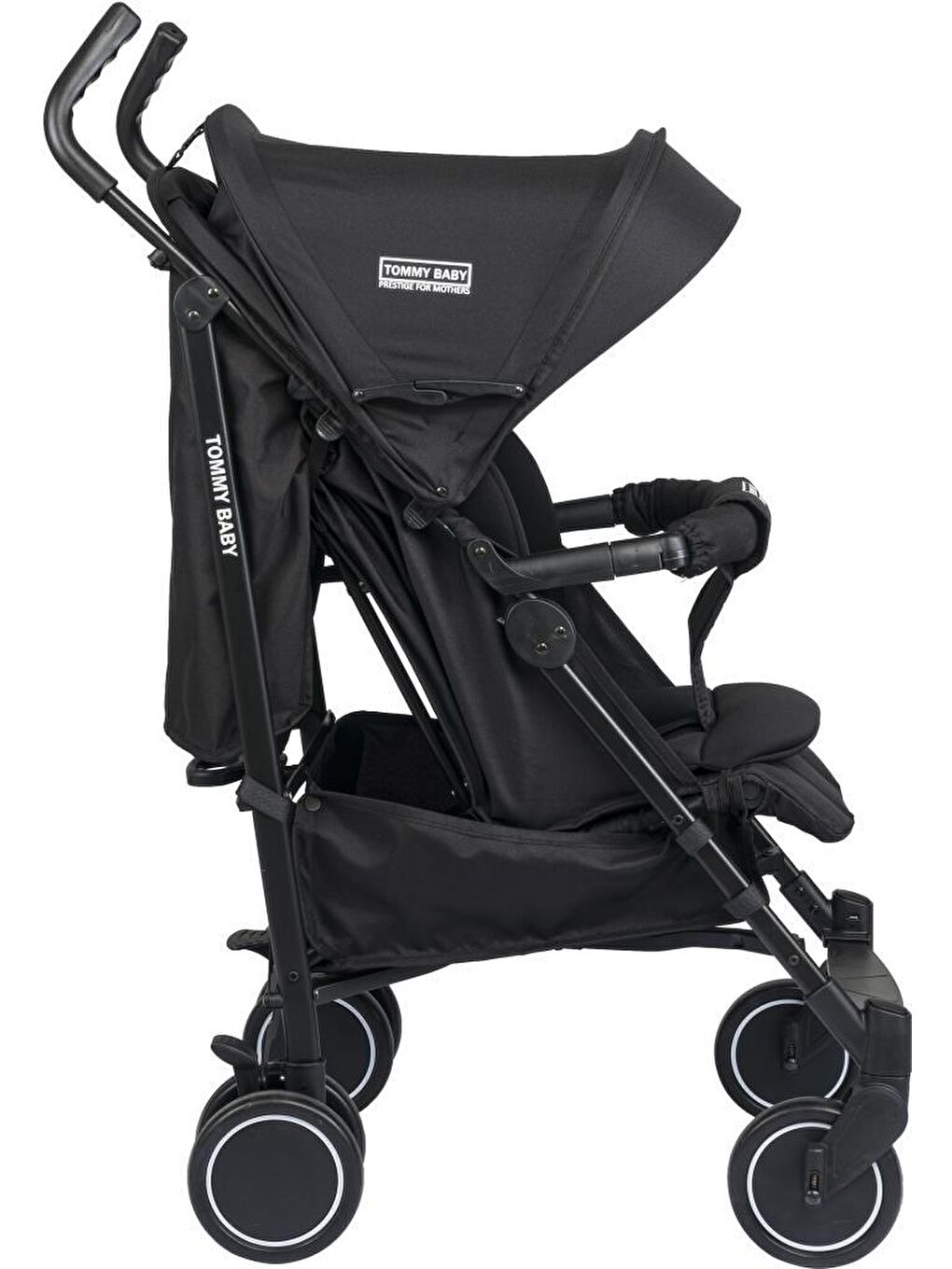 Luppo Black Tam Yatar Baston Bebek Arabası Puset-1