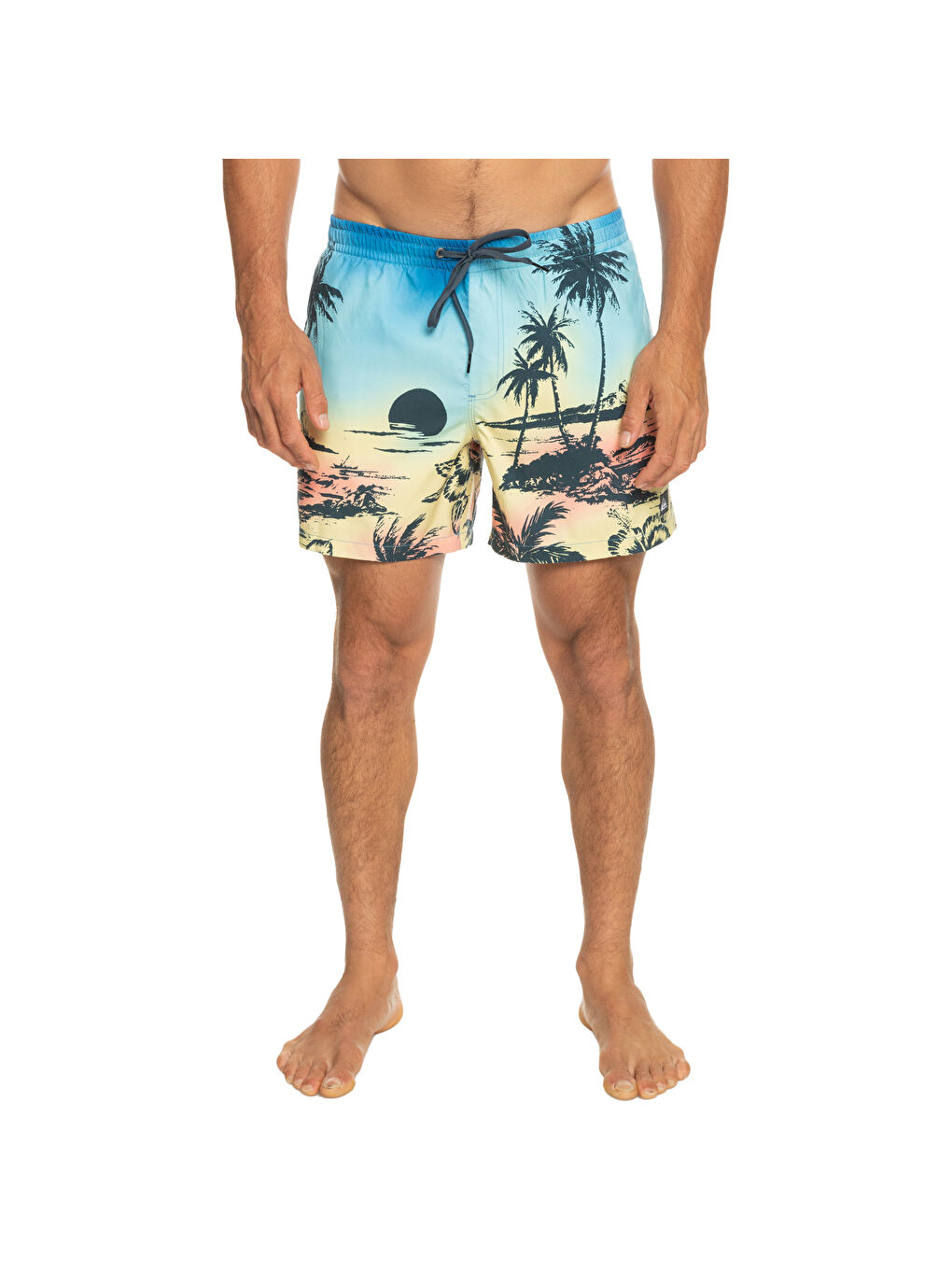 Erkek Volley Short Paradise 15 M Jamv Sarı-1