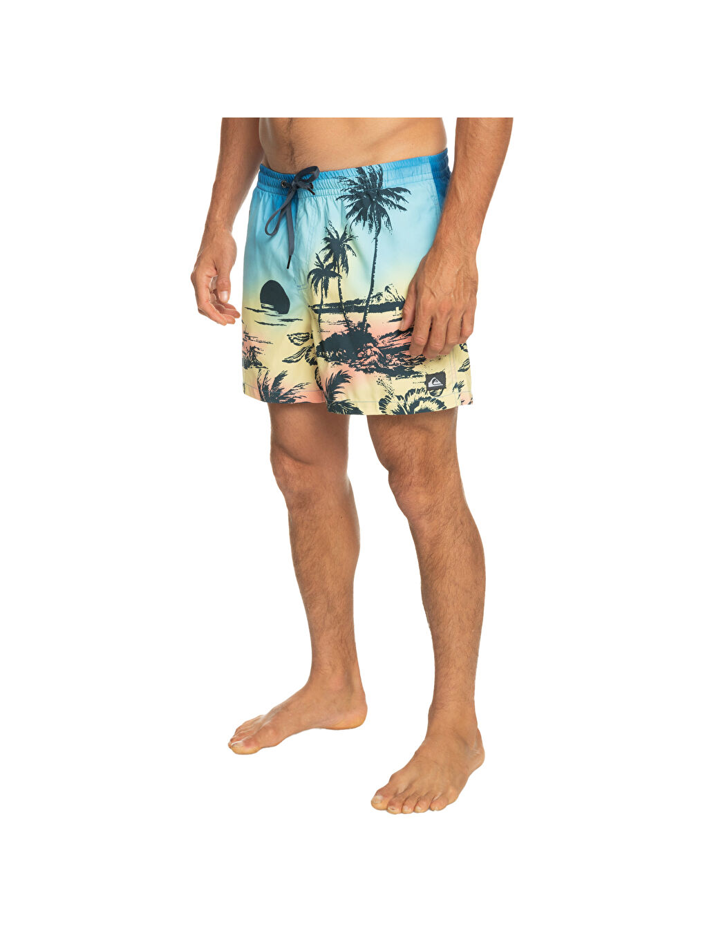 Erkek Volley Short Paradise 15 M Jamv Sarı-2