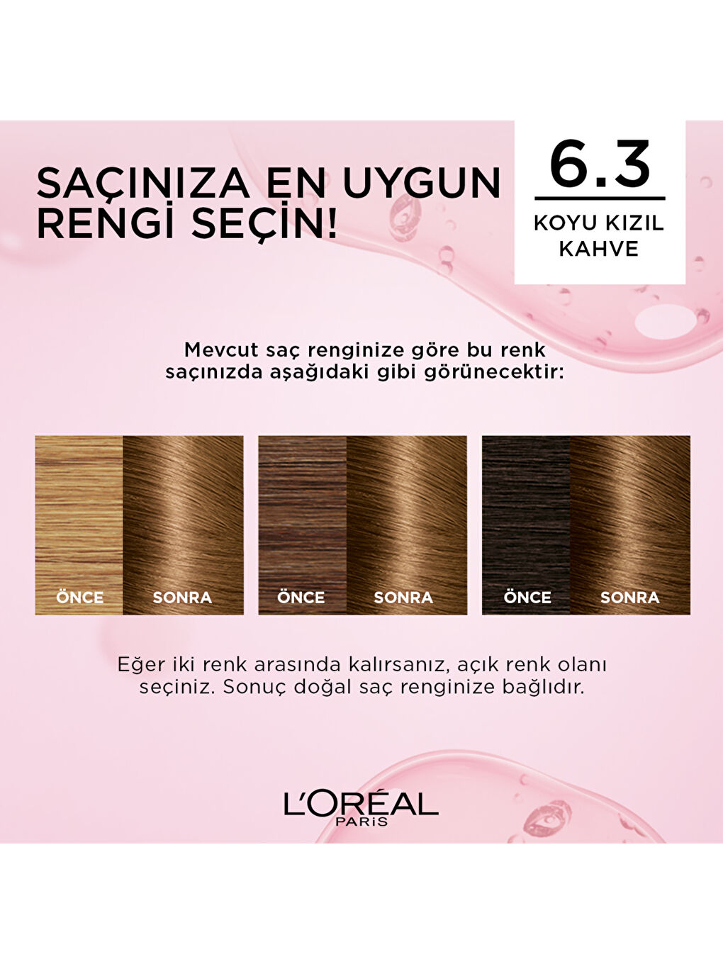 Excellence Creme Saç Boyası 6.30 Açık Karamel-5