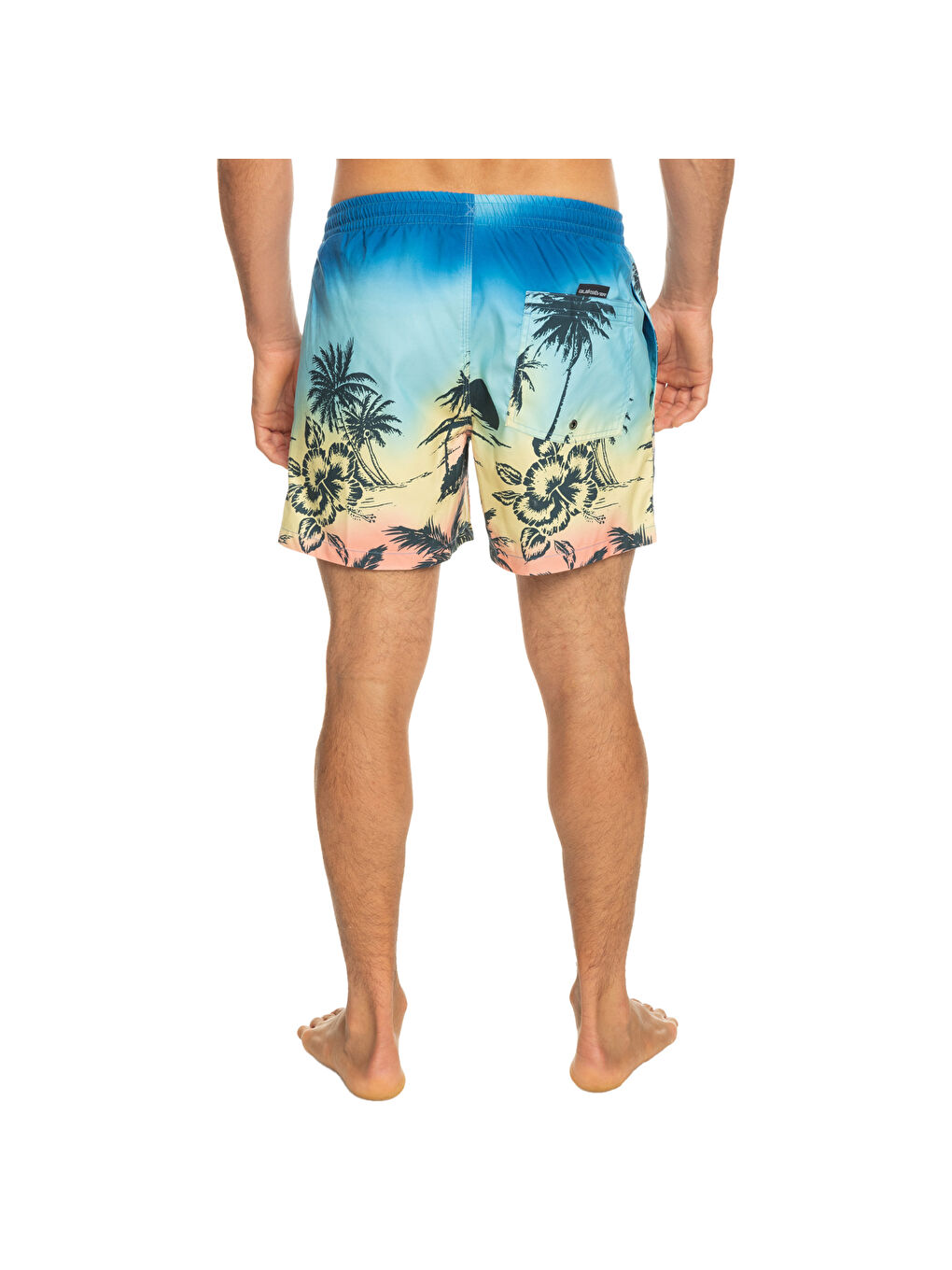 Erkek Volley Short Paradise 15 M Jamv Sarı-4