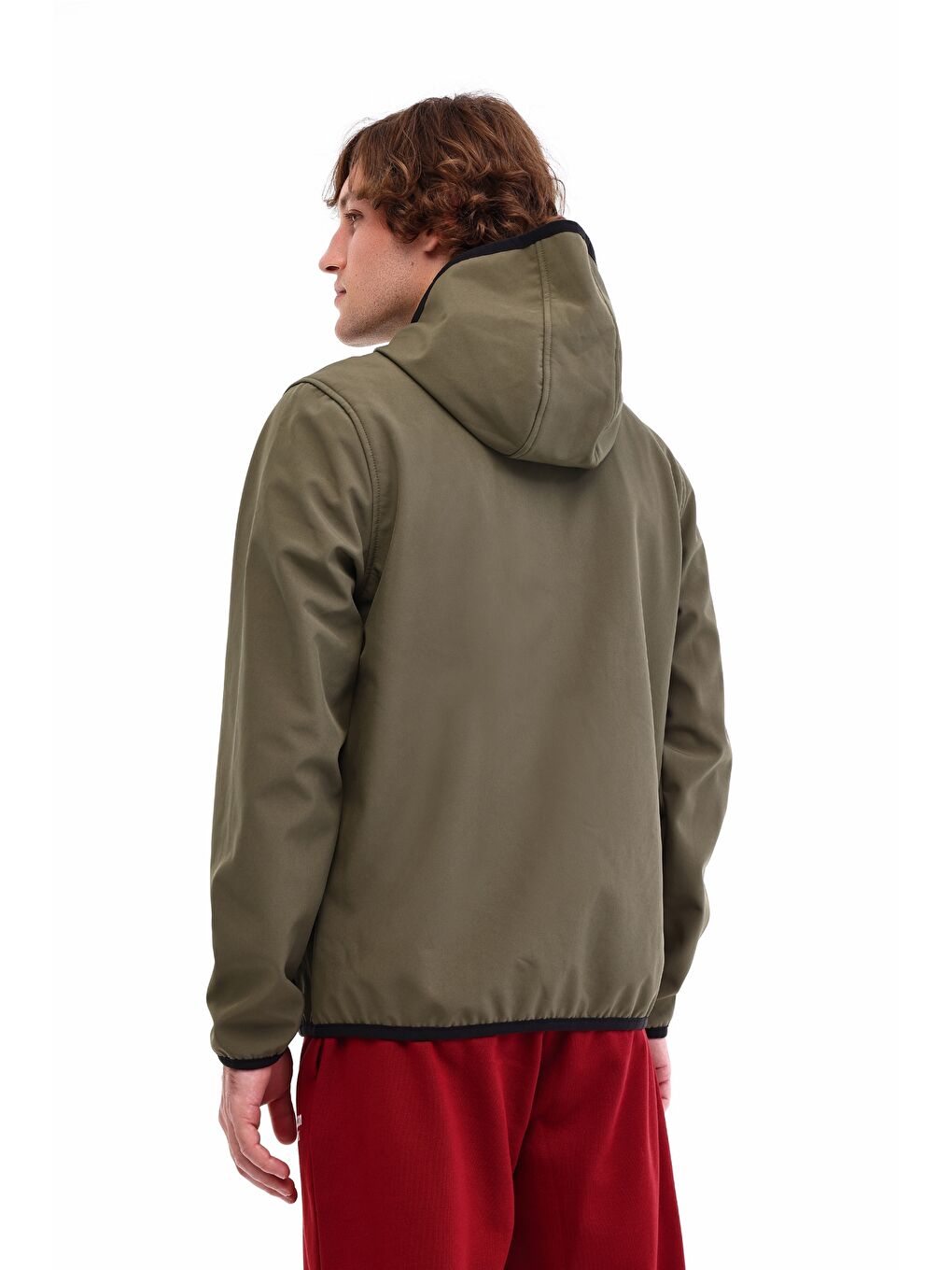 ML BASIC SOFTSHELL 5PR Haki Erkek Softshell-1