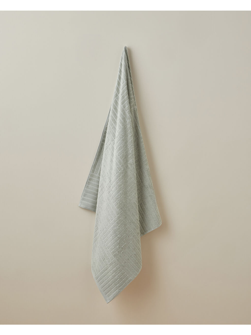 Yeşil Panera Pamuk Banyo Havlusu 90x150 cm Sage
