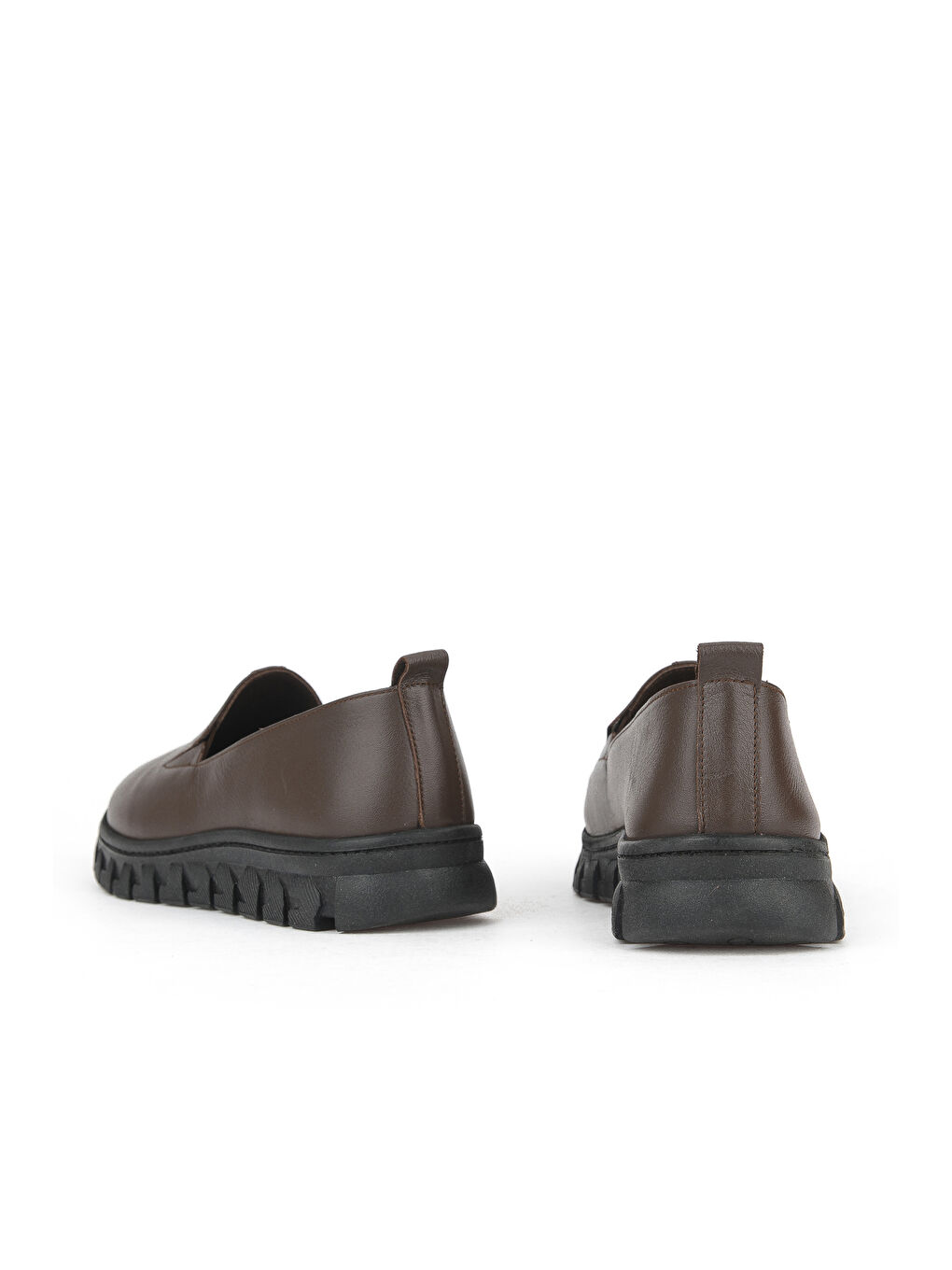 Kahverengi Kadın Hakiki Deri Konfor Ayakkabı 153387Z02025 Kahve-2