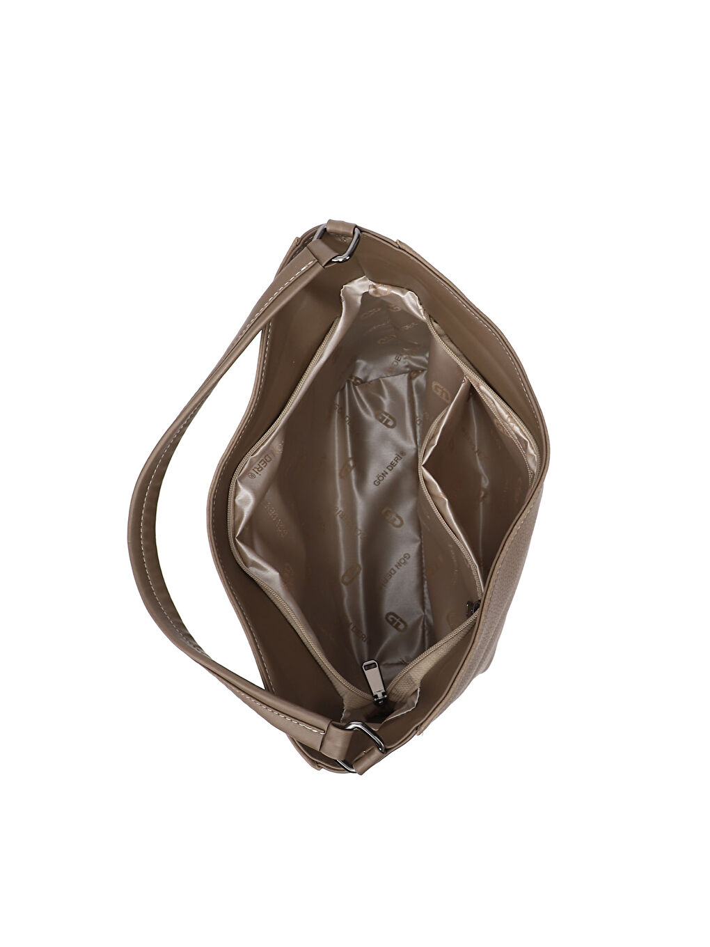 Bej Kadın BEJ-VİZON El ve Omuz Çantası-4