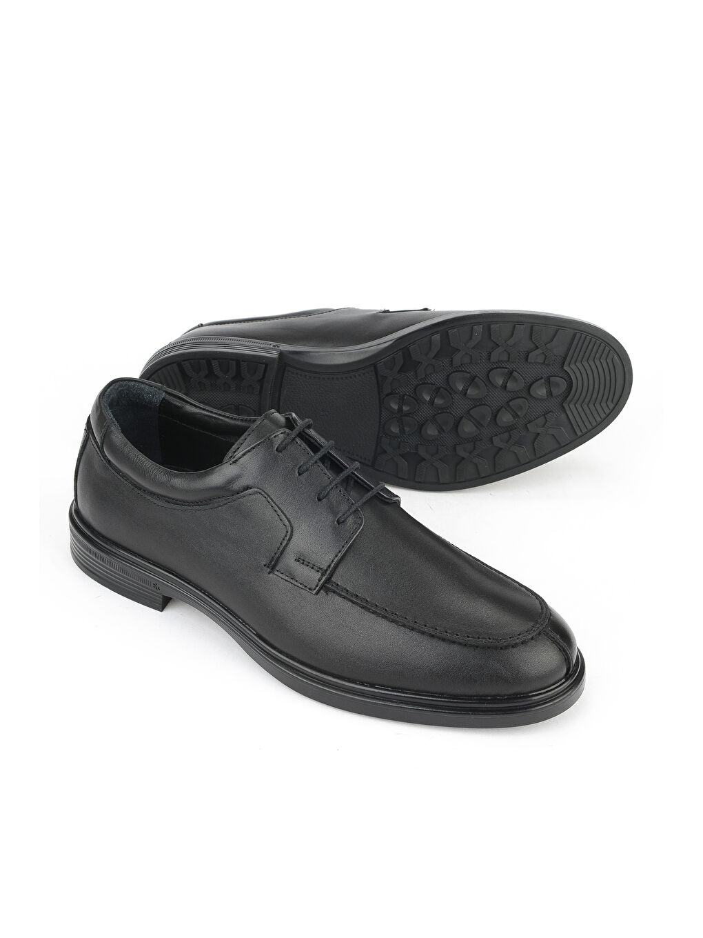 Erkek Hakiki Deri Ayakkabı 1531007Z9253 Siyah-3