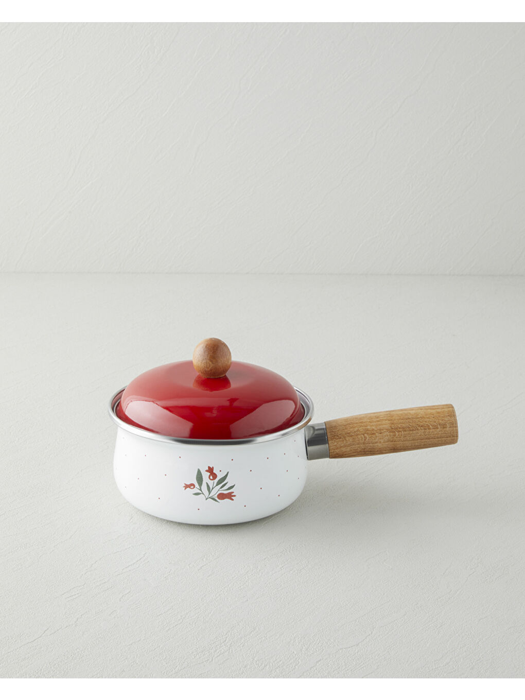 Garnet Emaye Sos Tenceresi 1,1 L Beyaz