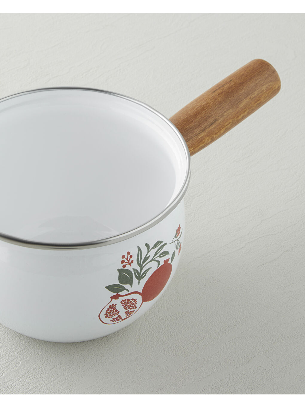 Garnet Emaye Sos Tenceresi 1,6L Kırmızı-2