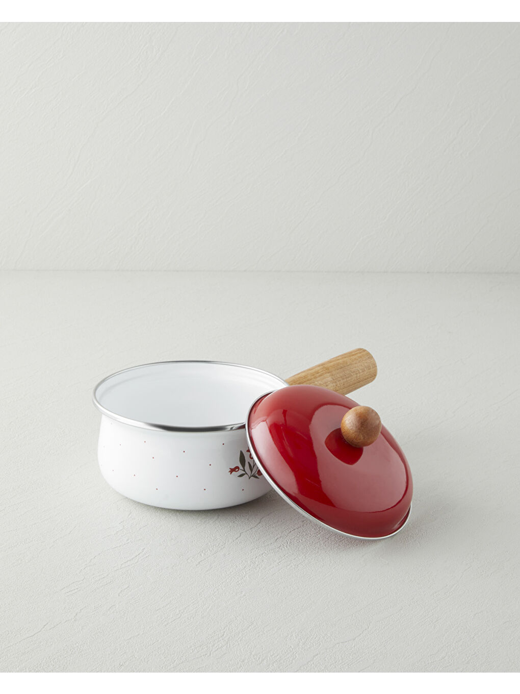 Garnet Emaye Sos Tenceresi 1,1 L Beyaz-1