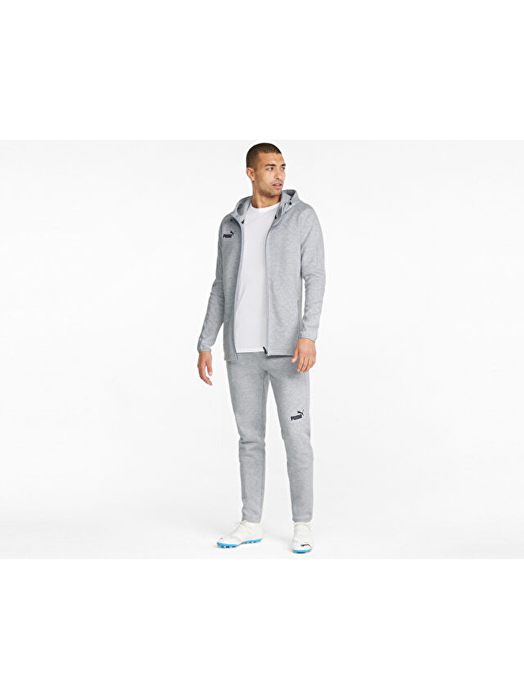 65738633 Teamfinal Casuals Pants Erkek Eşofman Altı Gri-5