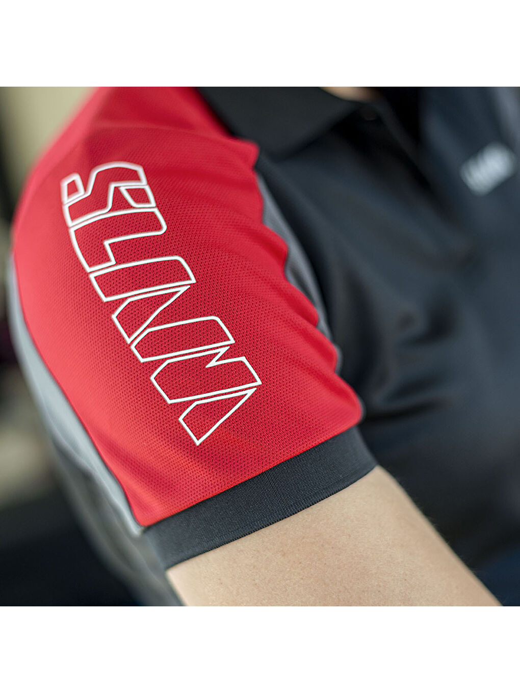 Act Ws Logo Tactel Polo Kadın Siyah Polo Tişört-7