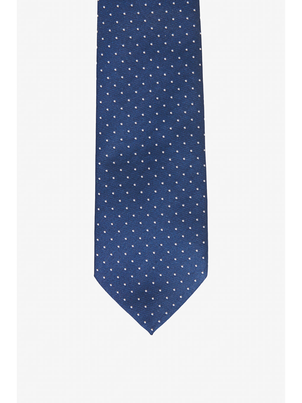 Erkek Lacivert-Gri Desenli Kravat-1