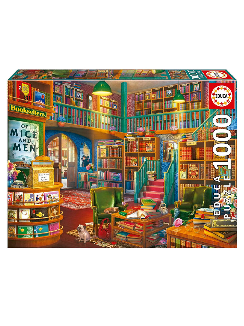 Puzzle 1000 Parça Harika Kitapçı 19925