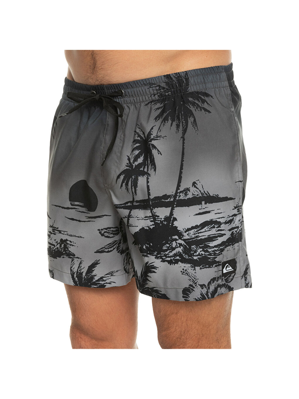 Erkek Volley Short Paradise 15 M Jamv Siyah-3