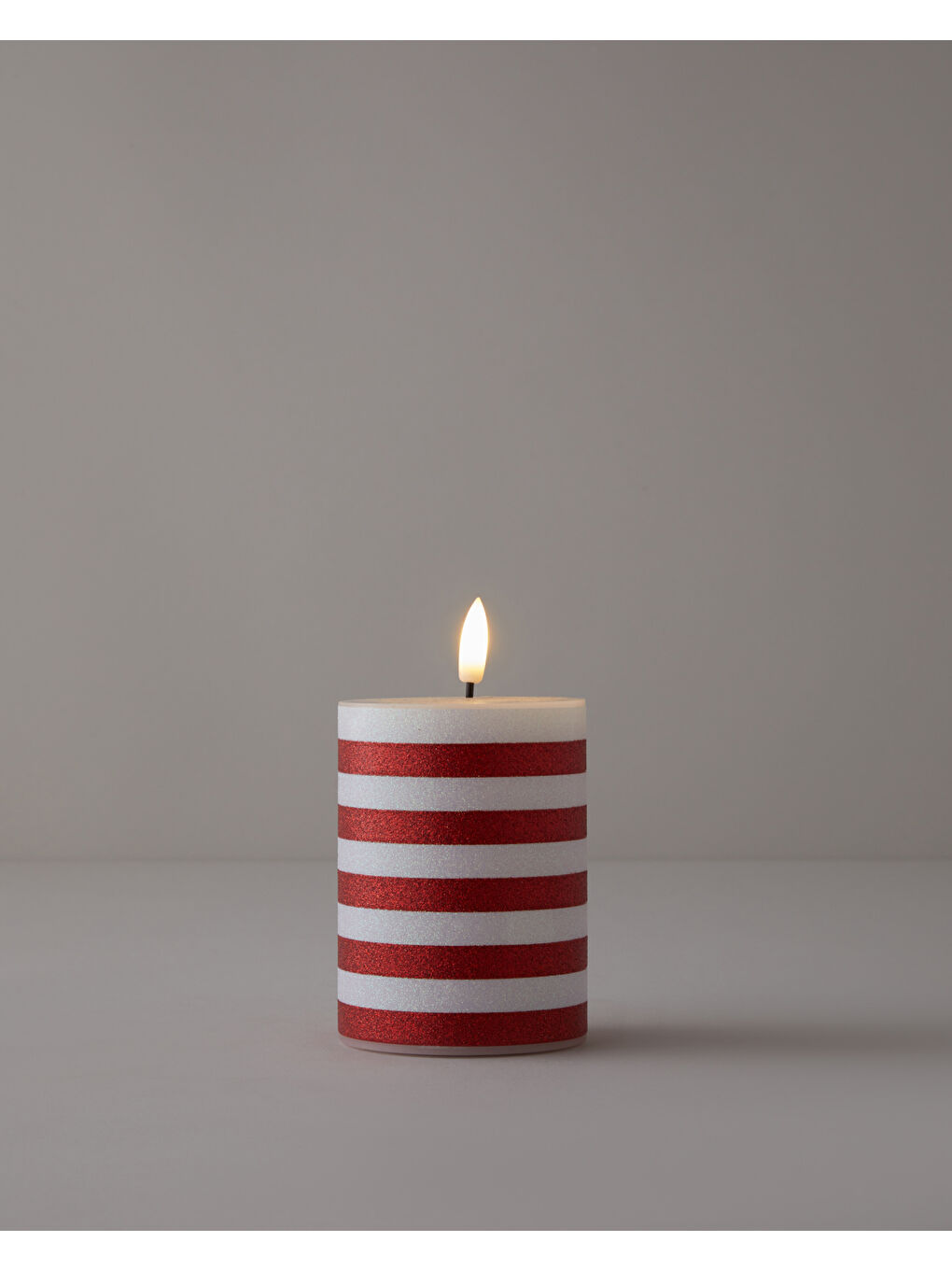 Kitty Dekoratif Aydınlatma 10 cm.. Kırmızı - Beyaz-1